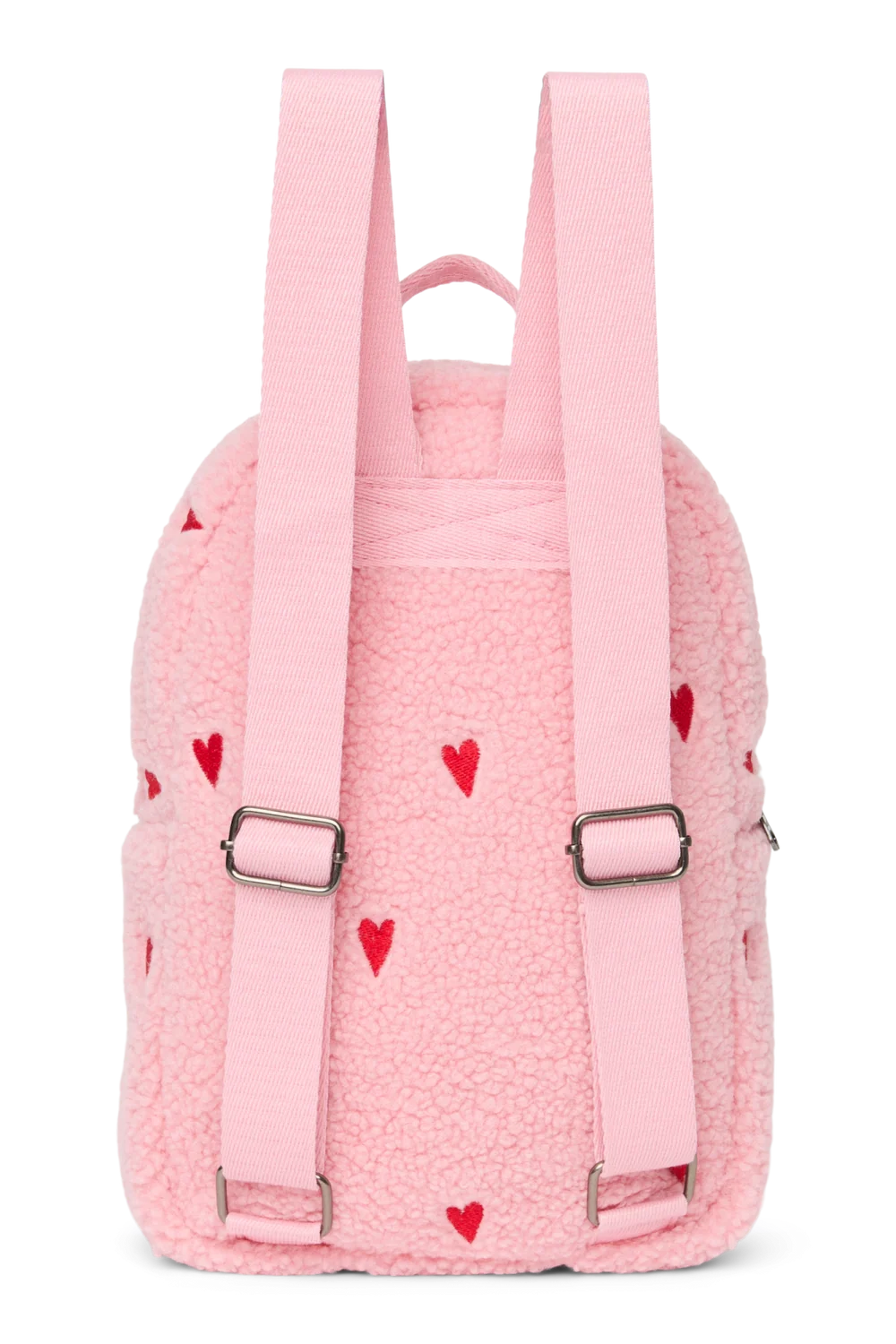 Studio Noos Mini Rugzakje | Lichtroze Teddy Hearts