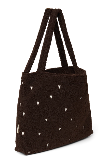 Studio Noos Mom Bag | Chocolate Teddy Hearts