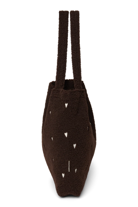 Studio Noos Mom Bag | Chocolate Teddy Hearts