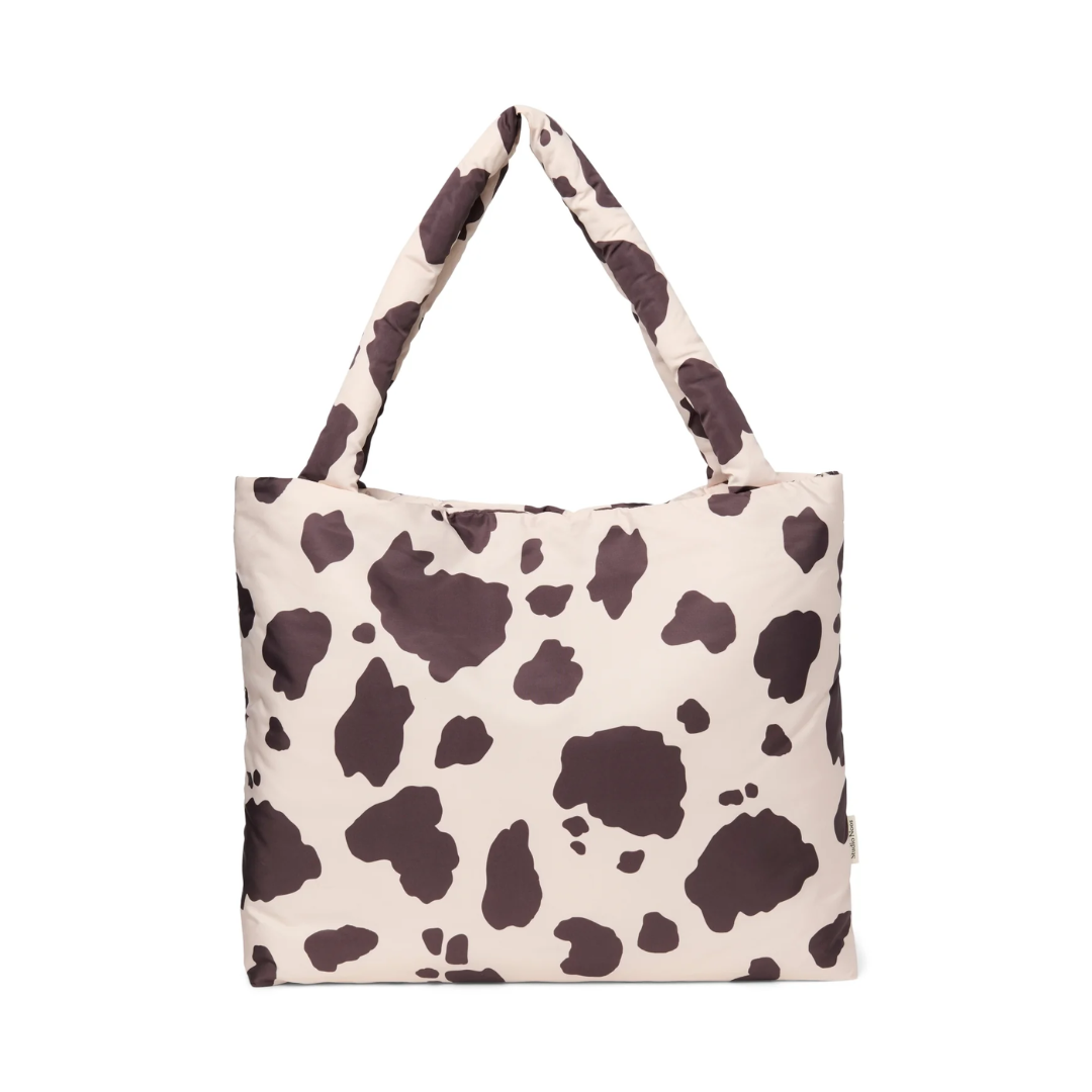 * Studio Noos Puffy Mom Bag Holy Cow | Brownish