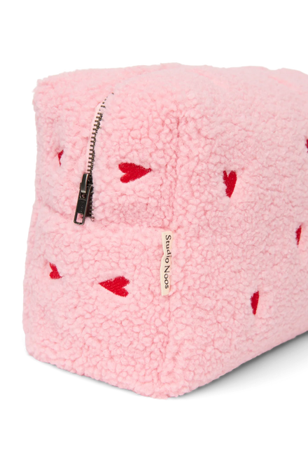 Studio Noos Toilettas | Lichtroze Teddy Hearts