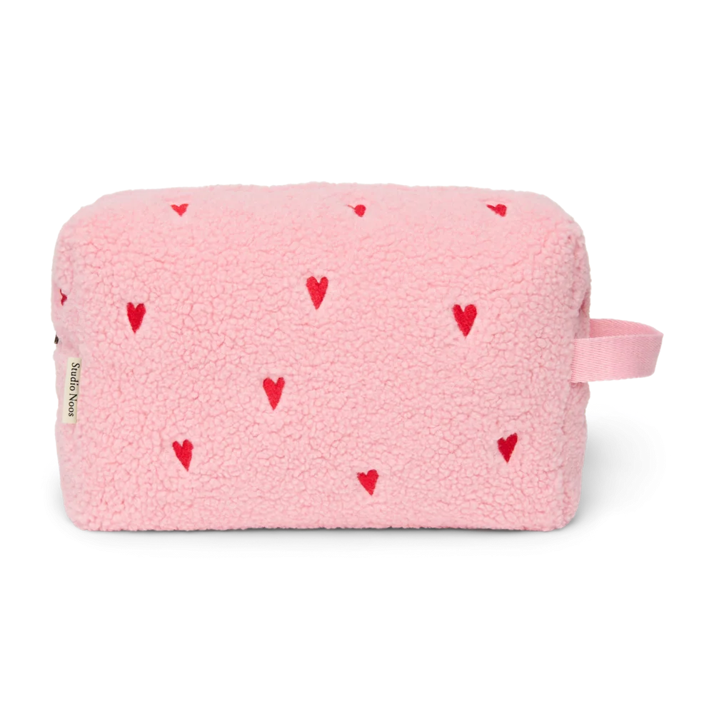 Studio Noos Toilettas | Lichtroze Teddy Hearts