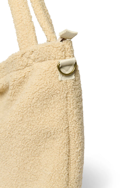 Studio Noos Ecru Teddy Diaper Bag Luiertas Met Rits