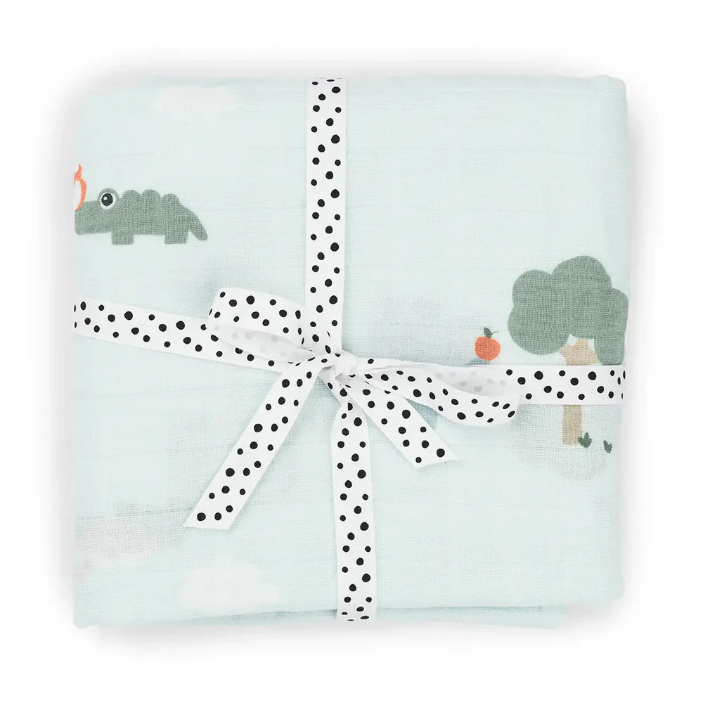 * Done By Deer Hydrofiele Doek Playground Blue