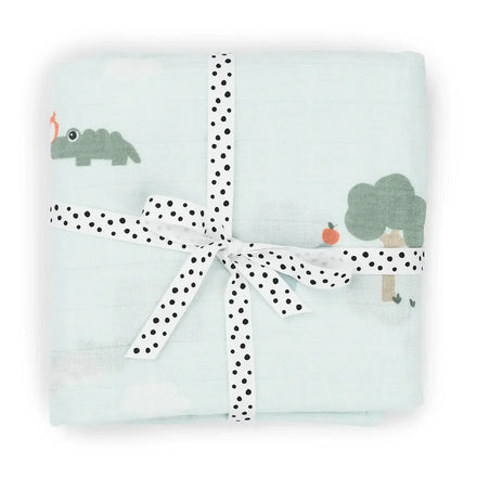 * Done By Deer Hydrofiele Doek Playground Blue