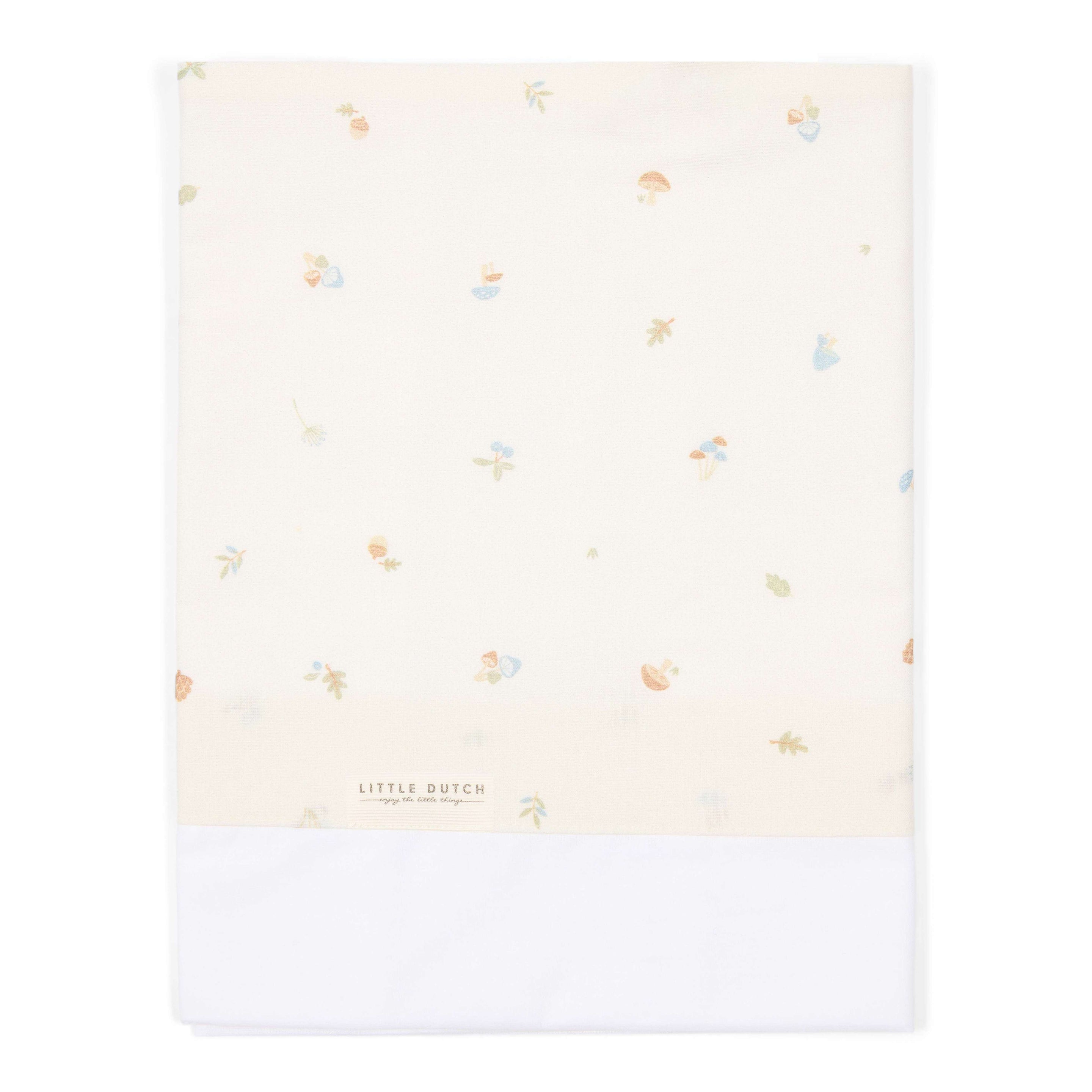 * Little Dutch Ledikantlaken Forest Treasures | Wit