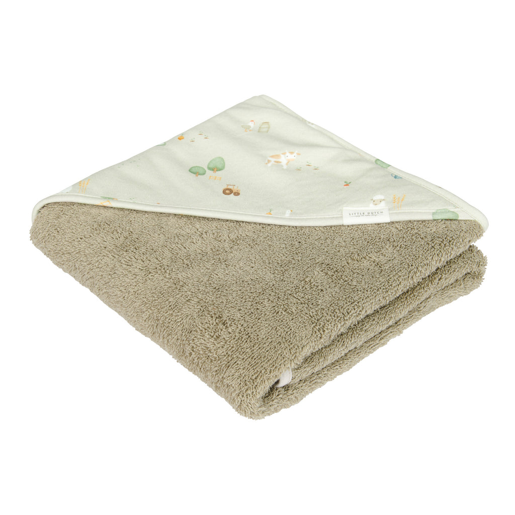 * Little Dutch Badcape 75x75cm | Little Farm
