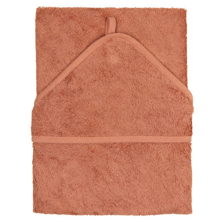 Timboo Badcape Bamboo 74x74cm | Sunrise Orange