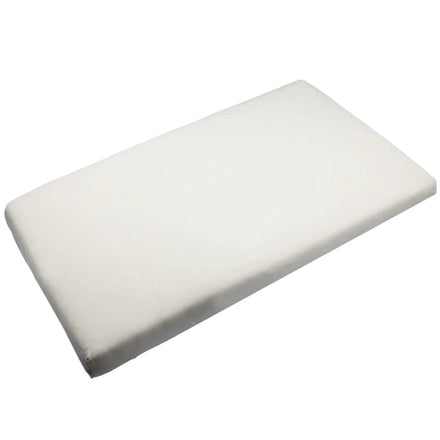 * Timboo Hoeslaken Bamboe 60x120cm | Daisy White