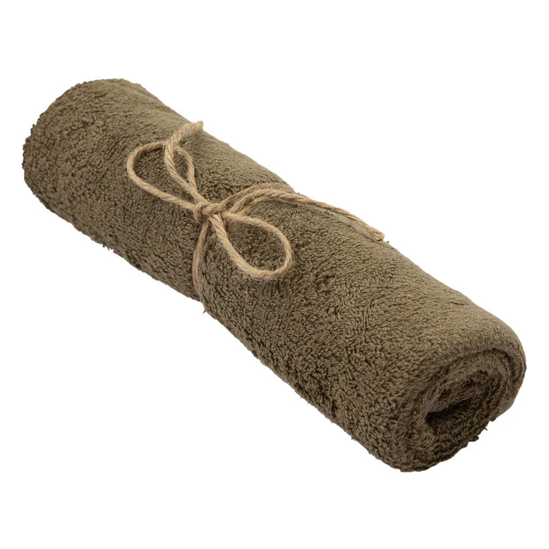 Timboo Set 3 Bamboo Washandjes | Jungle Green