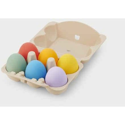 Tickit Silisoft Sensorische Eieren 6 x 5 cm | 6 Stuks