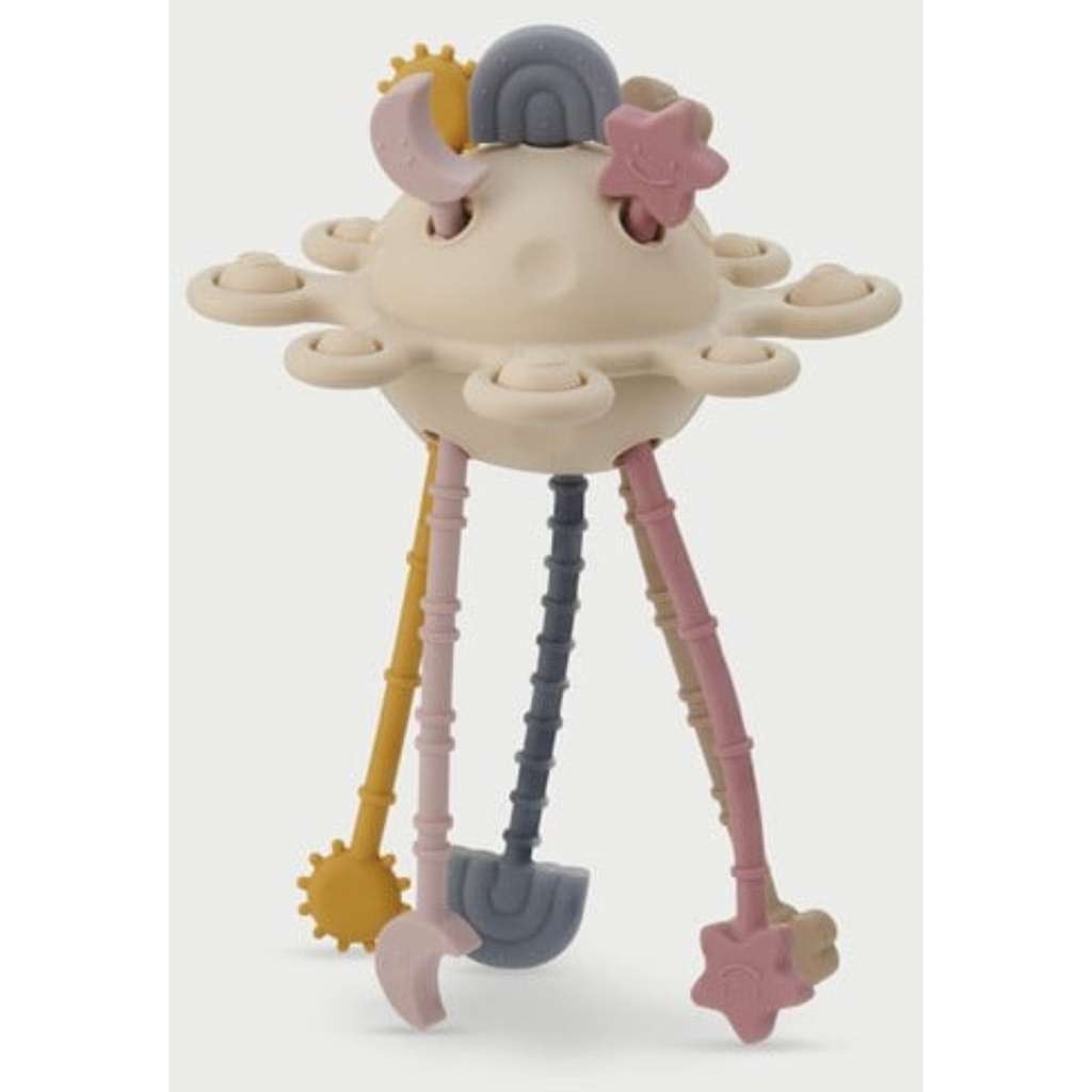 Tickit Silisoft Zip Trek Speelgoed 20 x 13,5 cm | Aarde kleuren