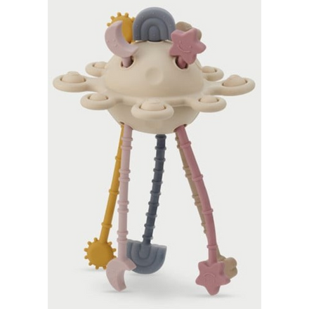 Tickit Silisoft Zip Trek Speelgoed 20 x 13,5 cm | Aarde kleuren