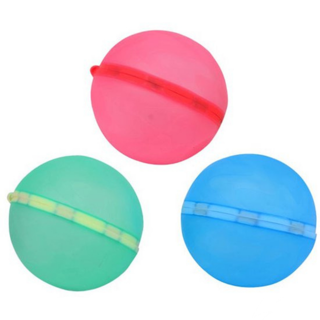 Johntoy Aqua Fun | Herbruikbare Magnetische Waterballonnen 3st