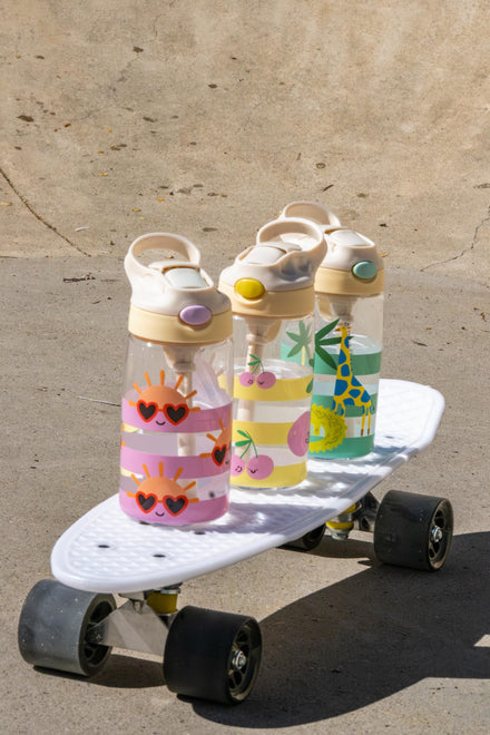 The Cotton Cloud Tritan Drinkfles | Cherry Pop