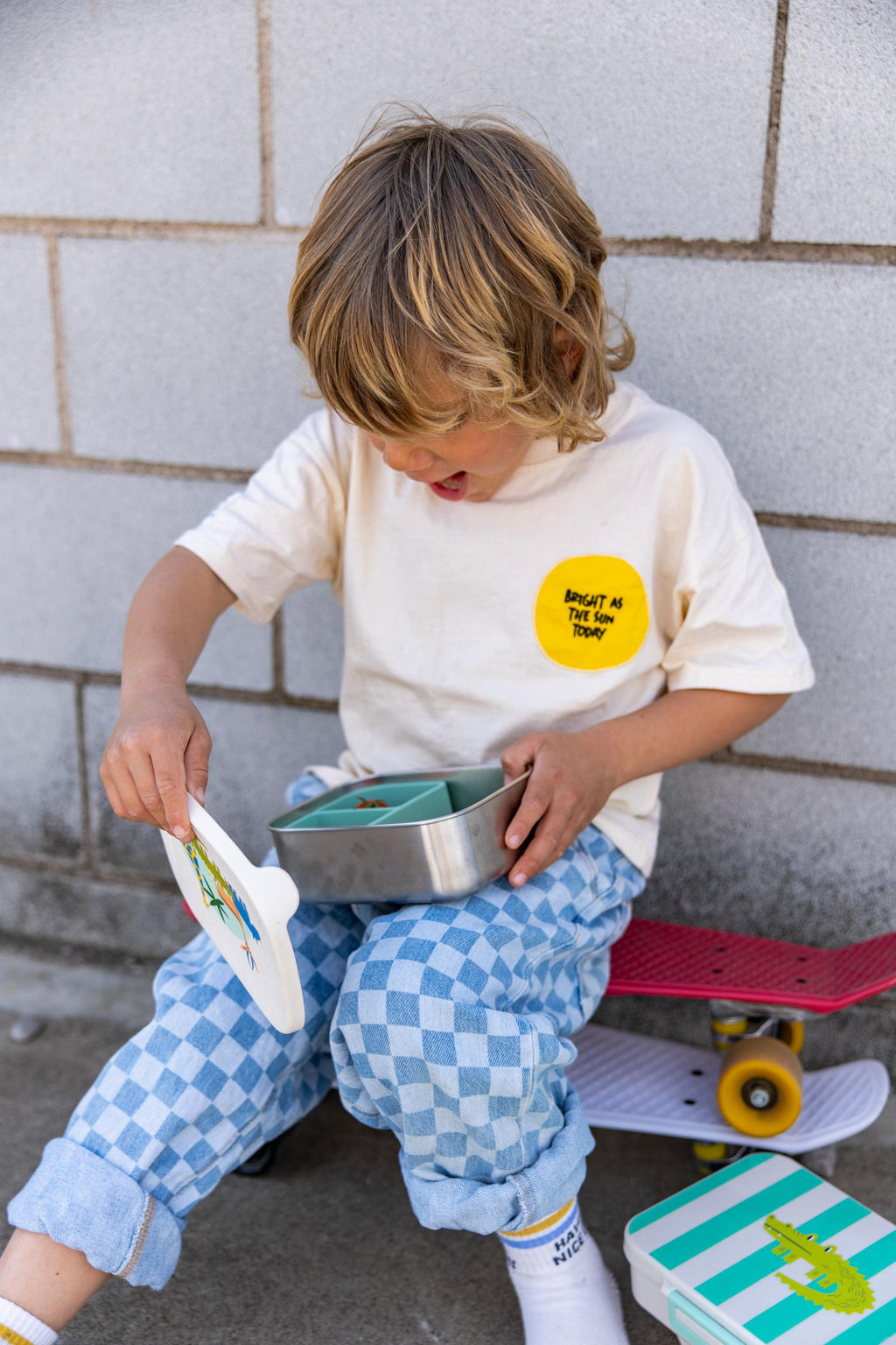 The Cotton Cloud RVS Lunchbox | Croc Rock