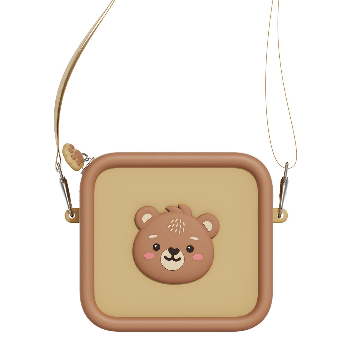 * The Zoofamily Silicone Tasje | bear