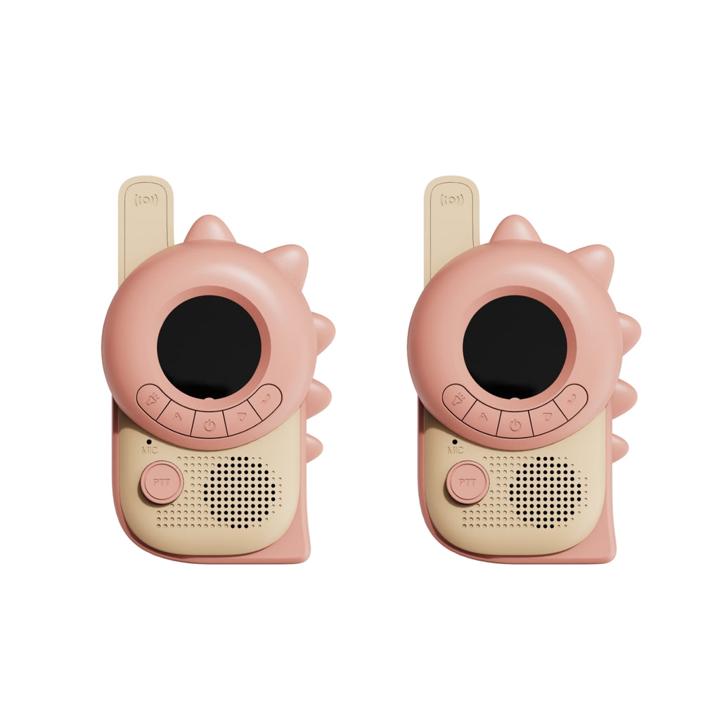 The Zoofamily Zoo walkie talkie | Dino Pink