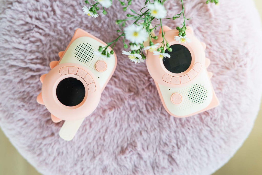 The Zoofamily Zoo walkie talkie | Dino Pink