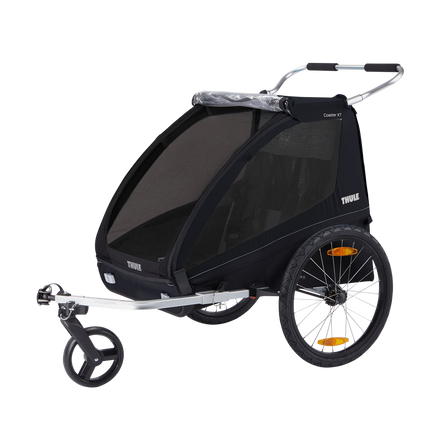 Thule Coaster XT Dubbelzit Fietstrailer | Black