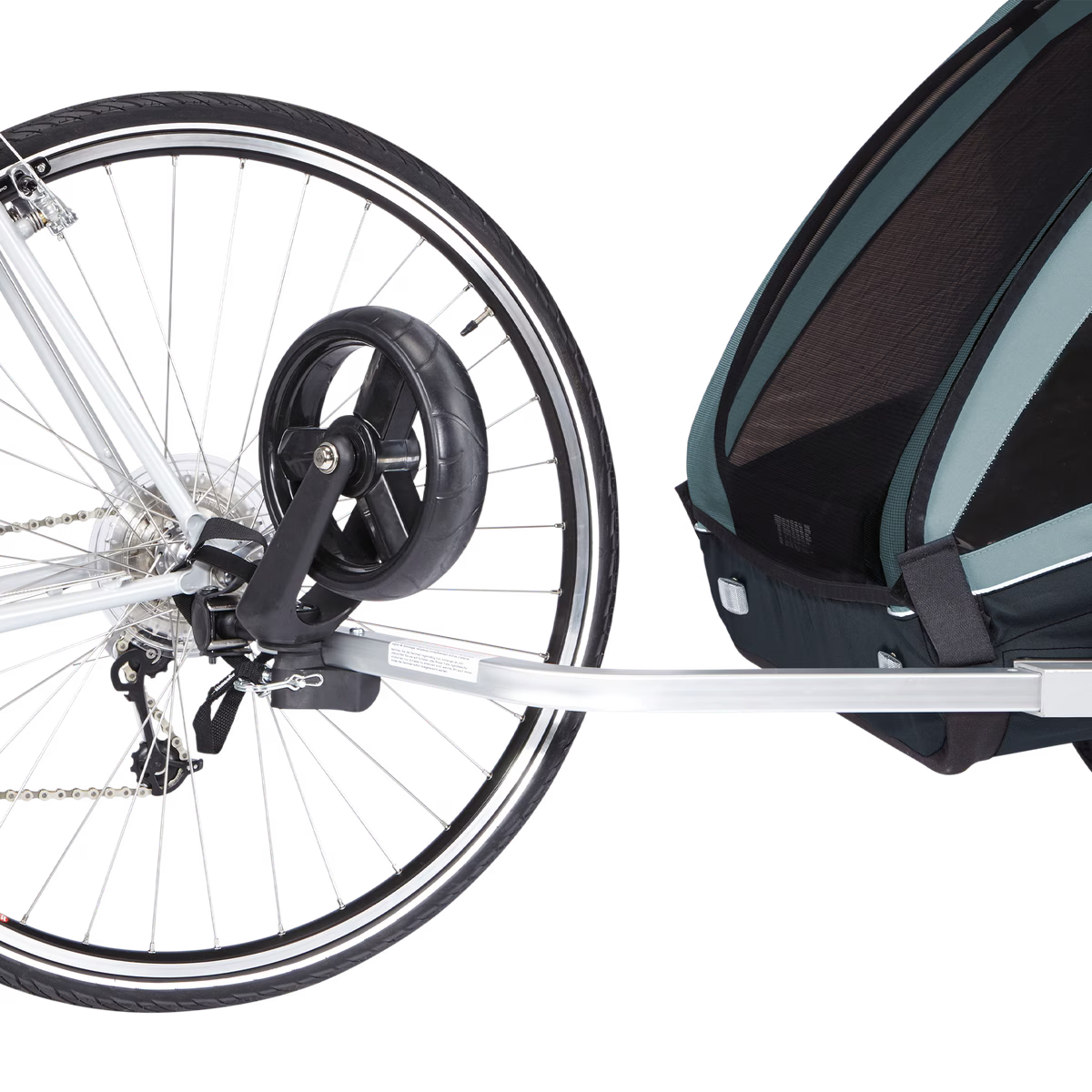Thule Coaster XT Dubbelzit Fietstrailer | Soft Blue