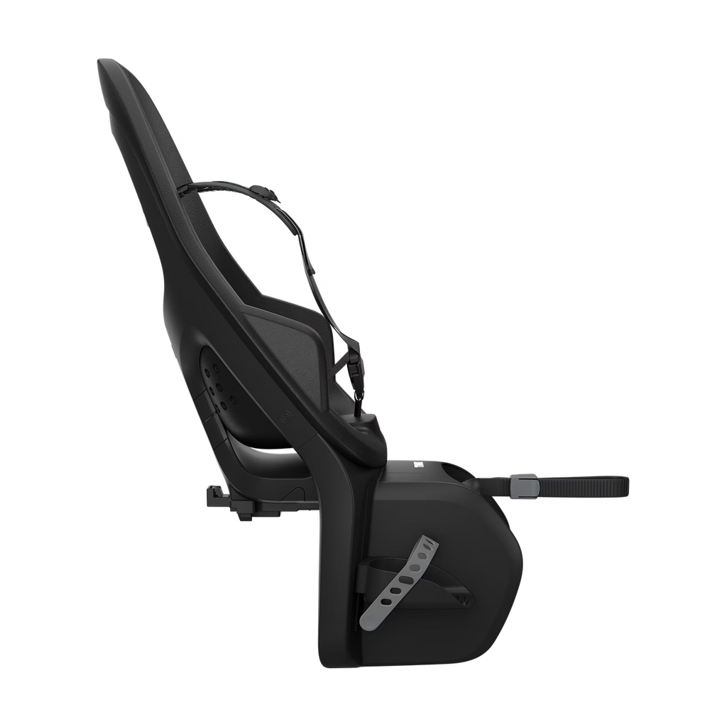 Thule Yepp 2 MIK HD Fietsstoel Achterop Bagagedrager Montage | Midnight Black