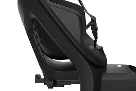 Thule Yepp 2 MIK HD Fietsstoel Achterop Bagagedrager Montage | Midnight Black
