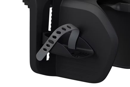 Thule Yepp 2 MIK HD Fietsstoel Achterop Bagagedrager Montage | Midnight Black