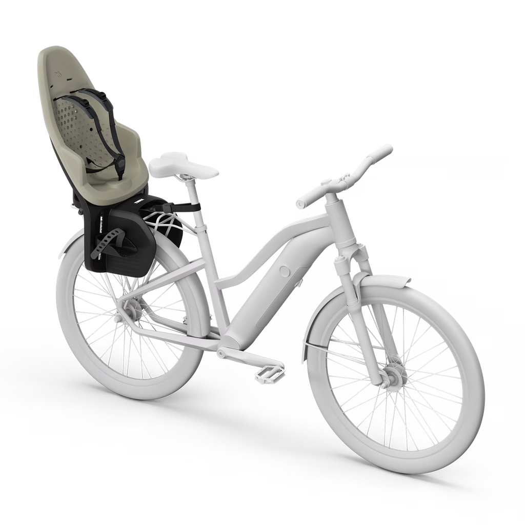 Thule Yepp 2 MIK HD Fietsstoel Achterop Bagagedrager Montage | Soft Sand