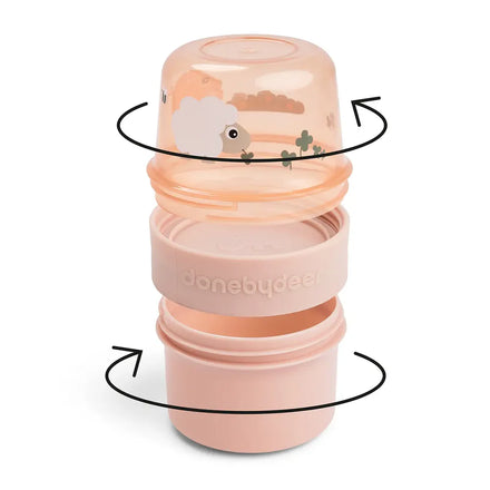 Done By Deer To Go 2-Way Snackbox S Tiny Farm Powder