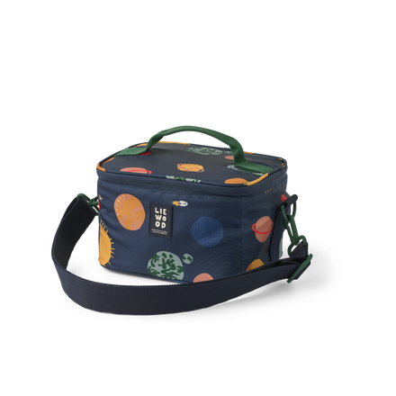 Liewood Toby thermische lunchtas Universe Classic Navy vooraanzicht