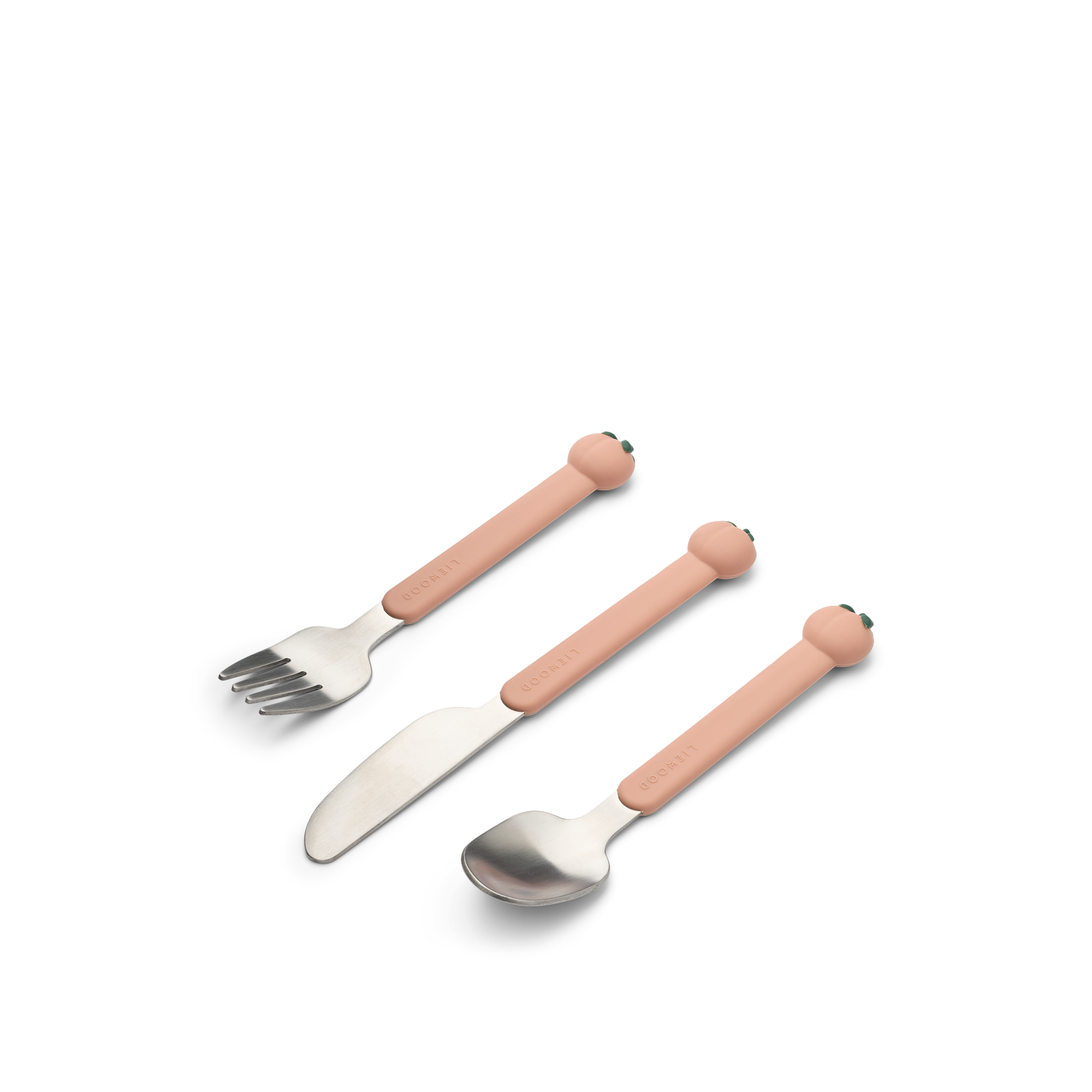 Liewood Tove Peach Bestekset | Peach / Pale Tuscany Multi Mix