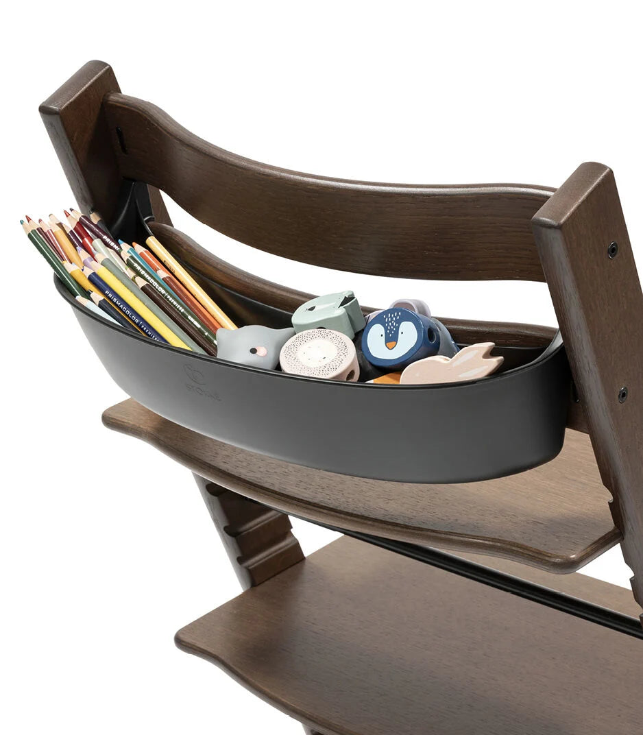 Stokke® Tripp Trapp® Stoel - Storage opbergbakje | Zwart