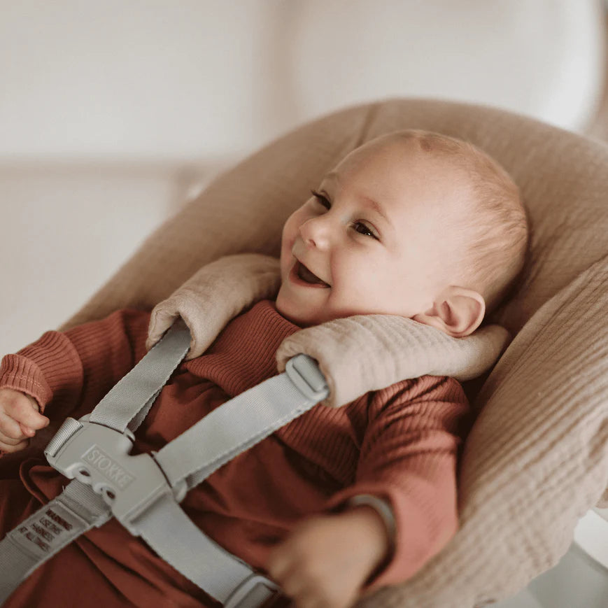 Ilmaha HOES Voor Newborn set Tripp Trapp | Hydrofiel Taupe