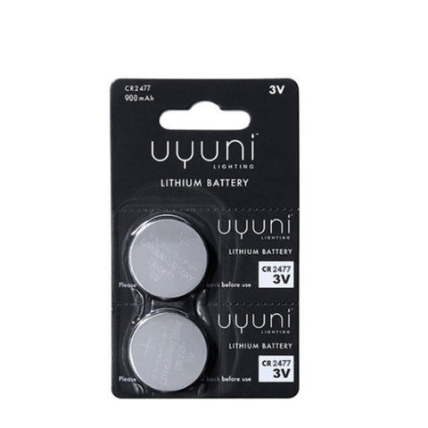 Uyuni 2 Pack Batterij Voor LED Kaars | Type CR2477