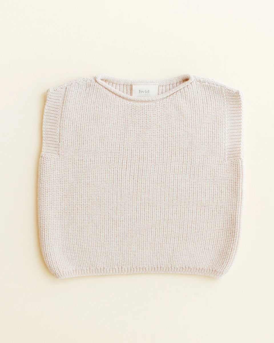 Hvid Vest Harvey | Cream
