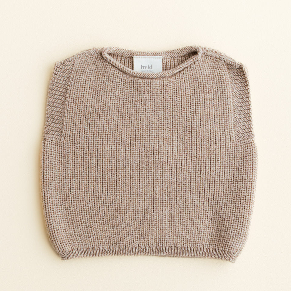 Hvid Vest Harvey | Sand