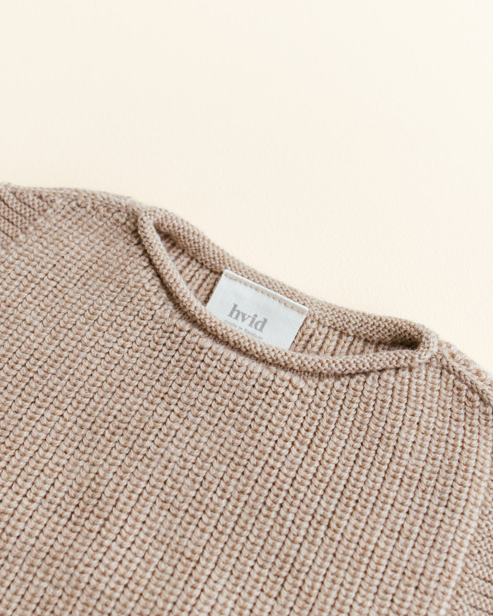 Hvid Vest Harvey | Sand