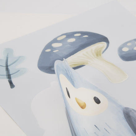 Little Dutch Muurstickers 3 vellen | Forest Friends