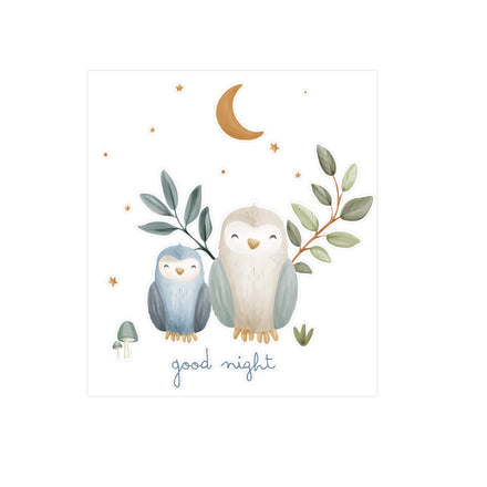 Little Dutch Muurstickers Good Night | Forest Friends
