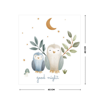 Little Dutch Muurstickers Good Night | Forest Friends