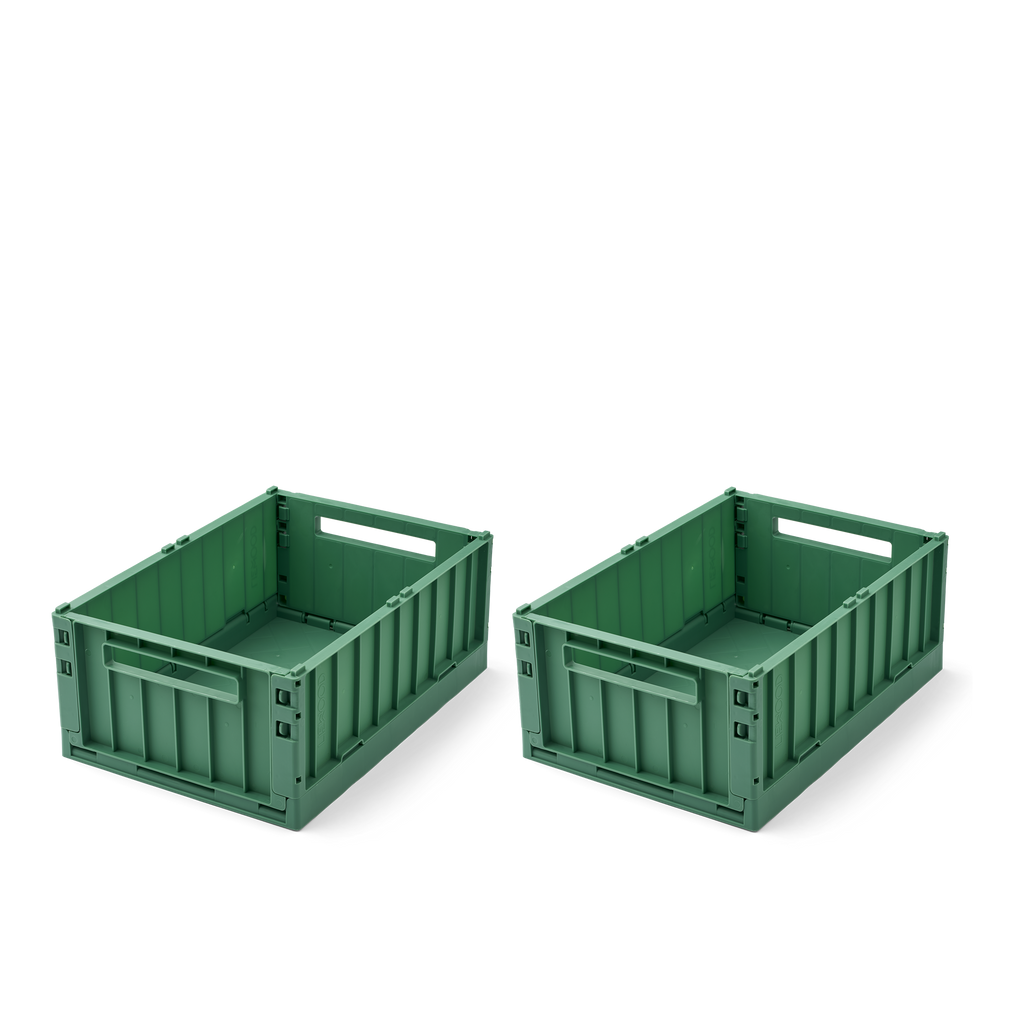 Liewood Weston Storage Box M 2-Pack | Dusty Ivy