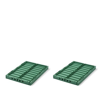 Liewood Weston Storage Box M 2-Pack | Dusty Ivy