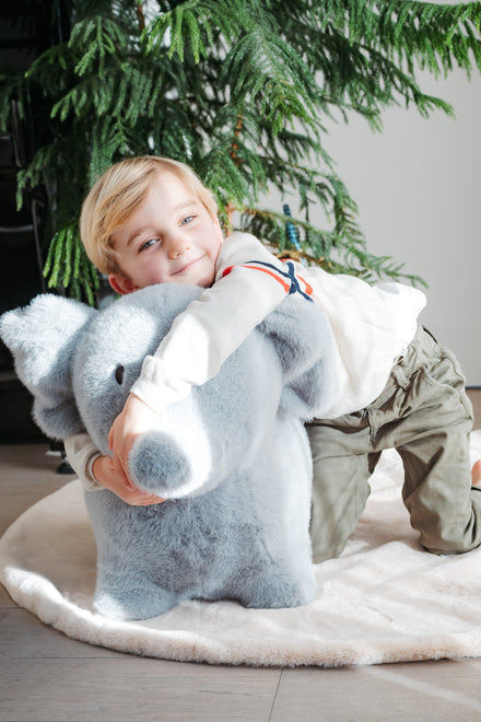 Wild & Soft Bouncy Olifant meet ongeveer 60 x 40 x 67 cm, te koop bij De Gele Flamingo