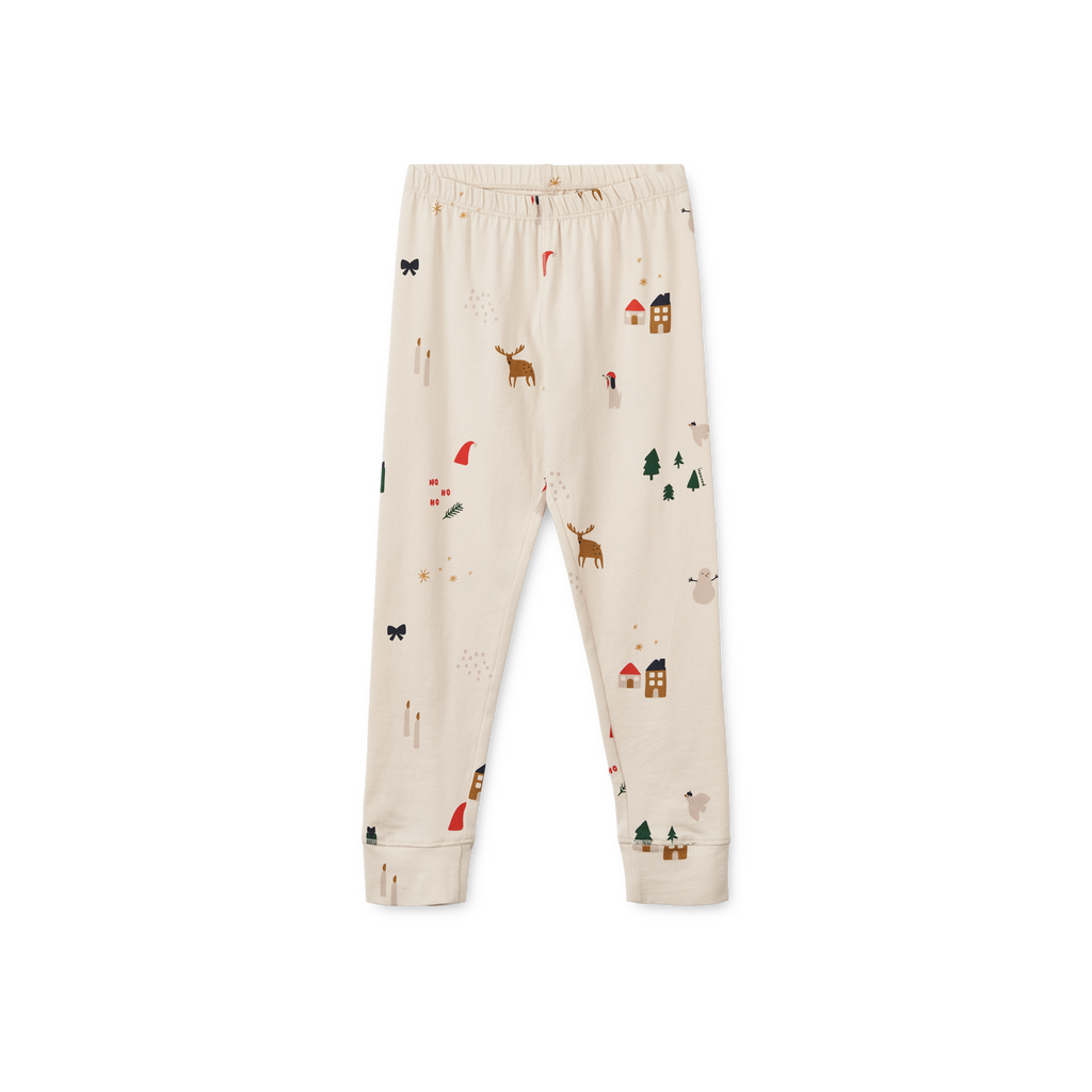 Liewood Wilhelm Printed Pyjamas Set | Holiday / Sandy