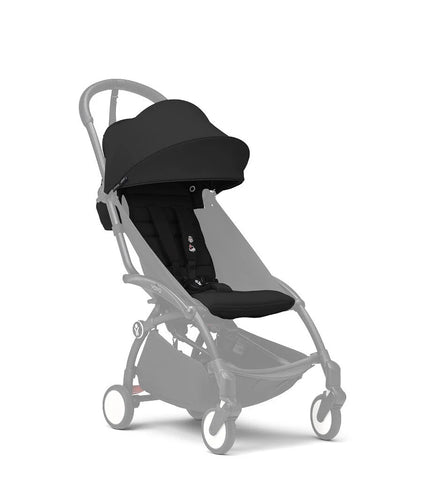* Stokke® YOYO 3 6+ color pack Lichte Plooibuggy | Zwart