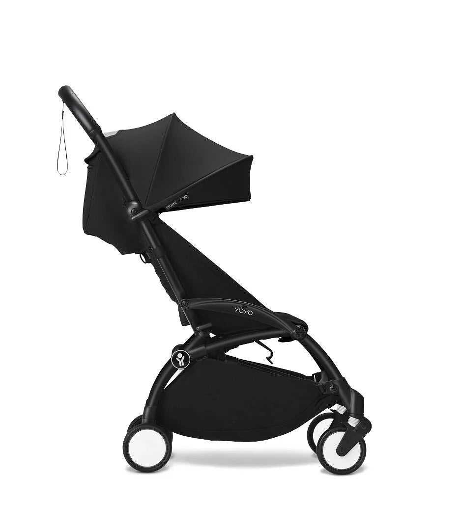 * Stokke® YOYO 3 6+ color pack Lichte Plooibuggy | Zwart