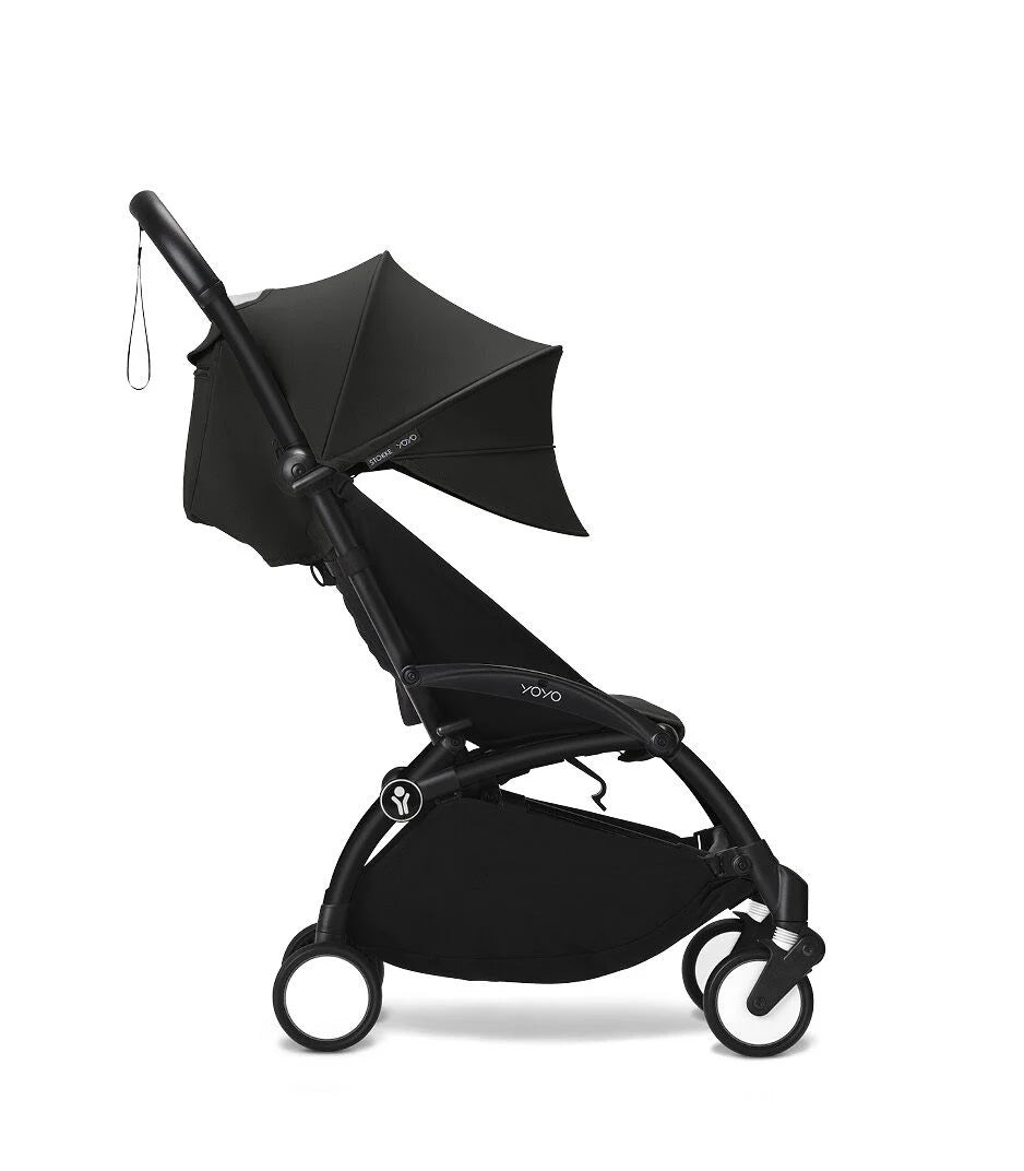 * Stokke® YOYO 3 6+ color pack Lichte Plooibuggy | Zwart