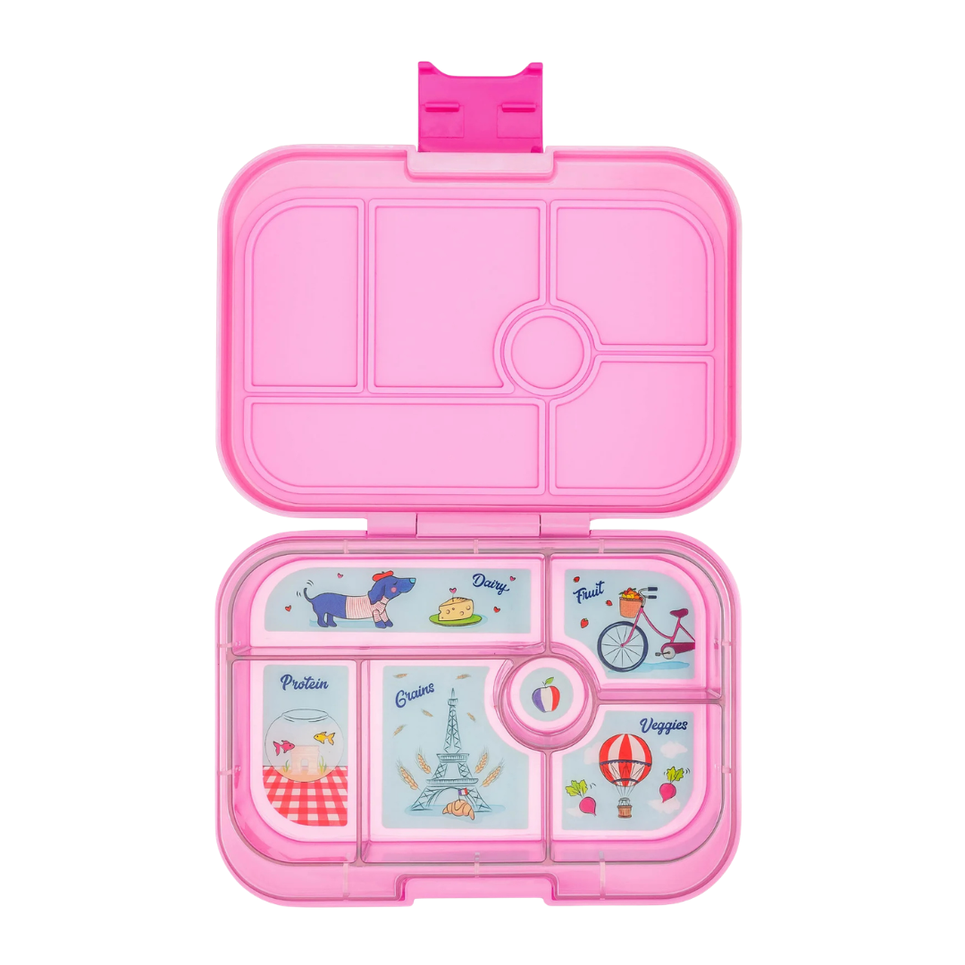 Yumbox Original 6 vakken Lekvrije Lunchbox | Power Pink Paris