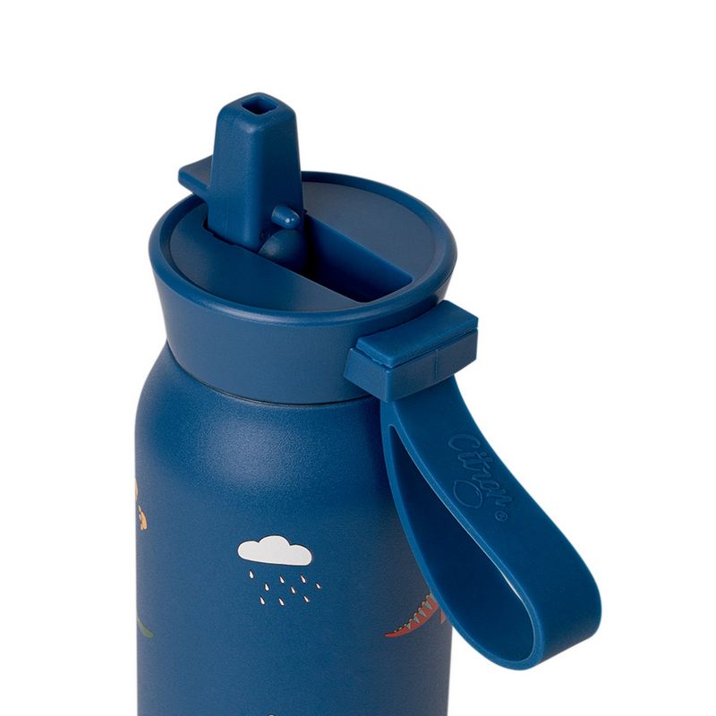 Citron Thermische Drinkfles 350ml | Blue Dino